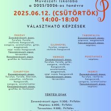 Beiratkozás a 2025/2026-os tanévre