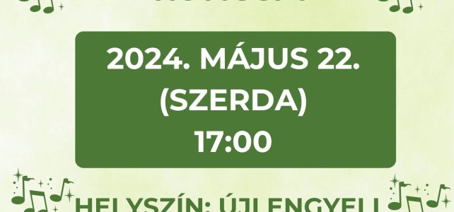 Meghívó – Újlengyeli kihelyezett tagozatunk Tavaszi koncertjére