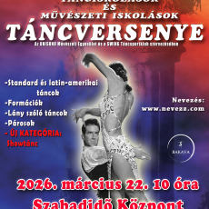 Meghívó – XII. Cziffra Kupa Táncverseny (2026.03.22.)