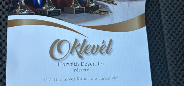 Társastánc sikerek