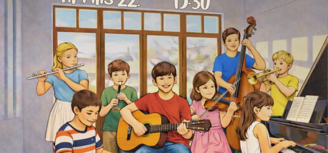 Hangszerbemutató a hernádi Pitypang Óvodában