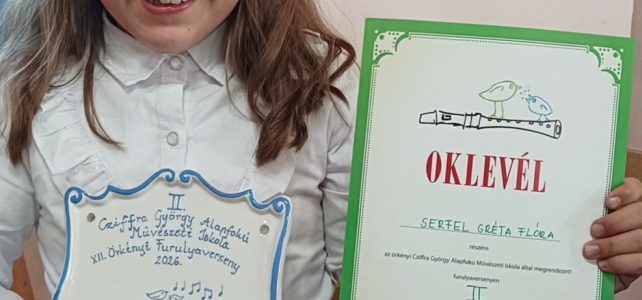 XII. Örkényi Furulyaverseny eredmények