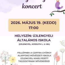 Tavaszi tanszaki koncert – Újlengyel
